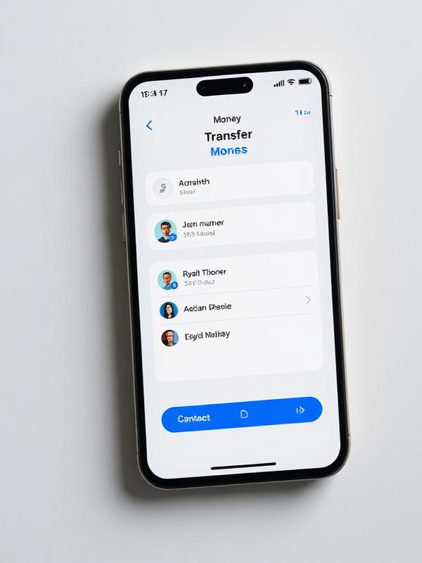 YenzyPay money transfer screen